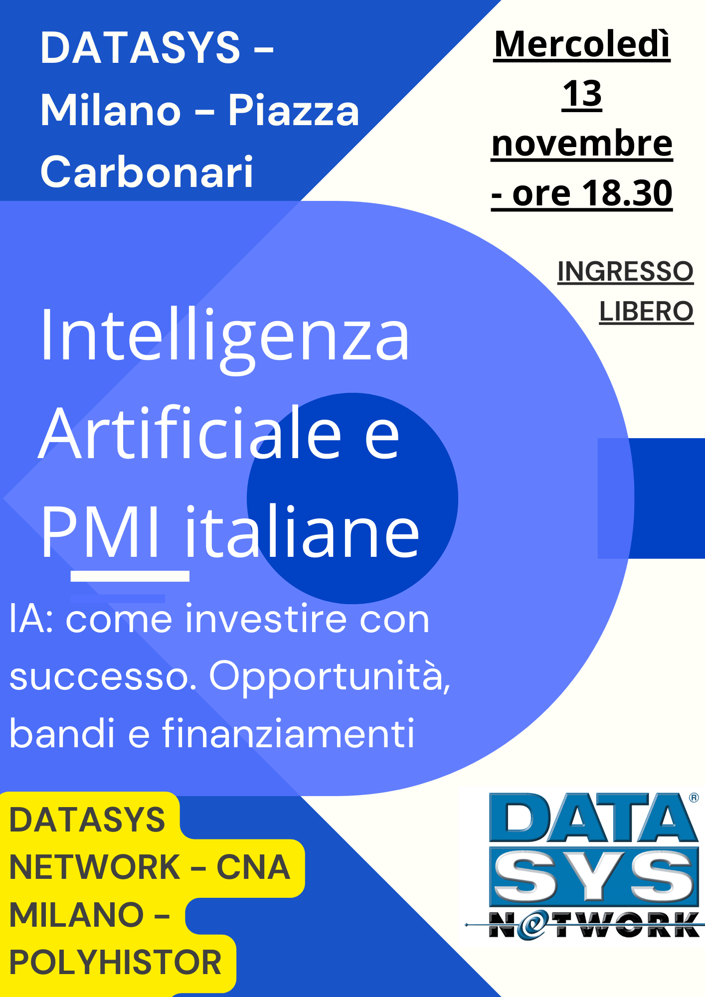 intelligenza artificiale pmi evento datasys